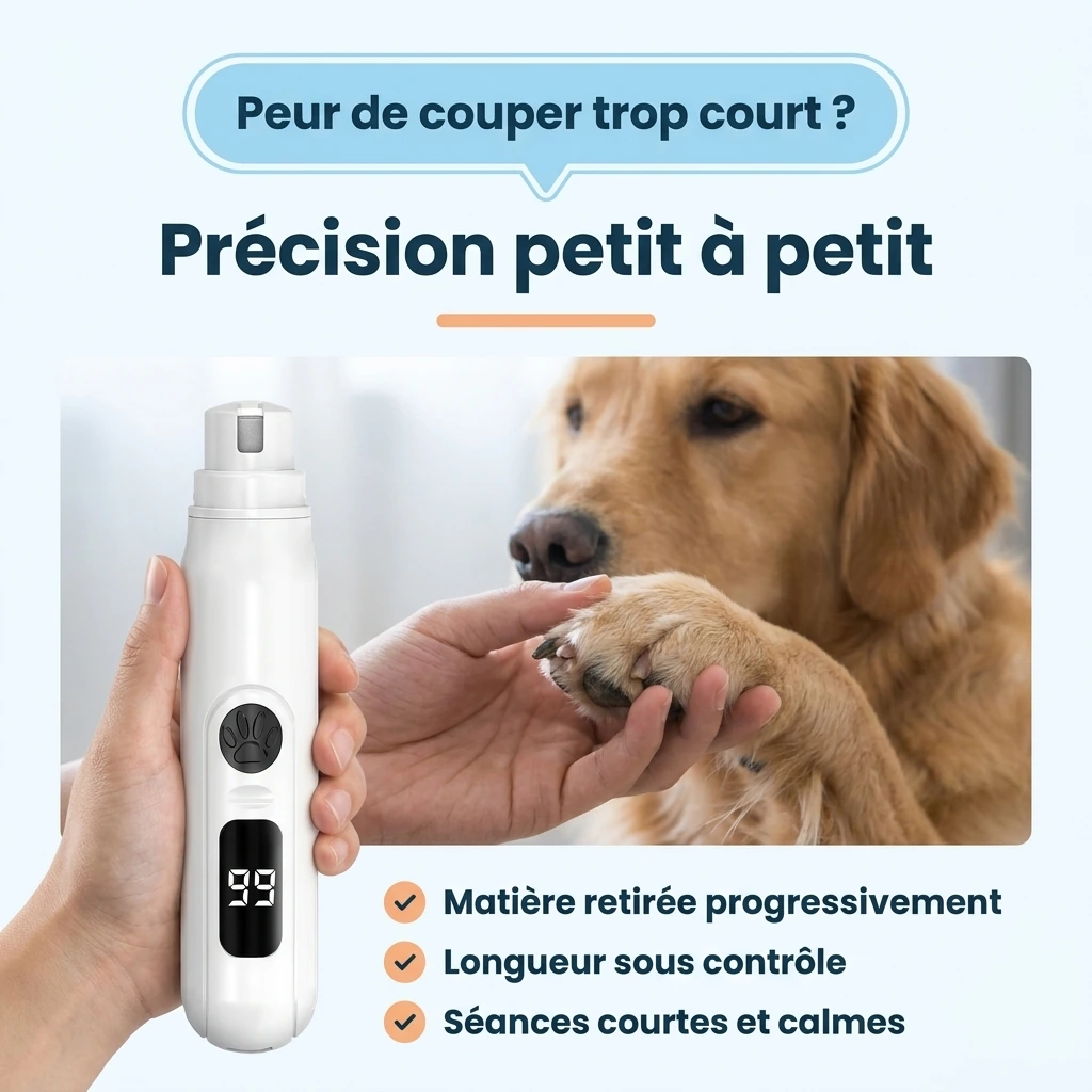 Limage progressif : retirer peu de matière, contrôler la longueur et faire des pauses